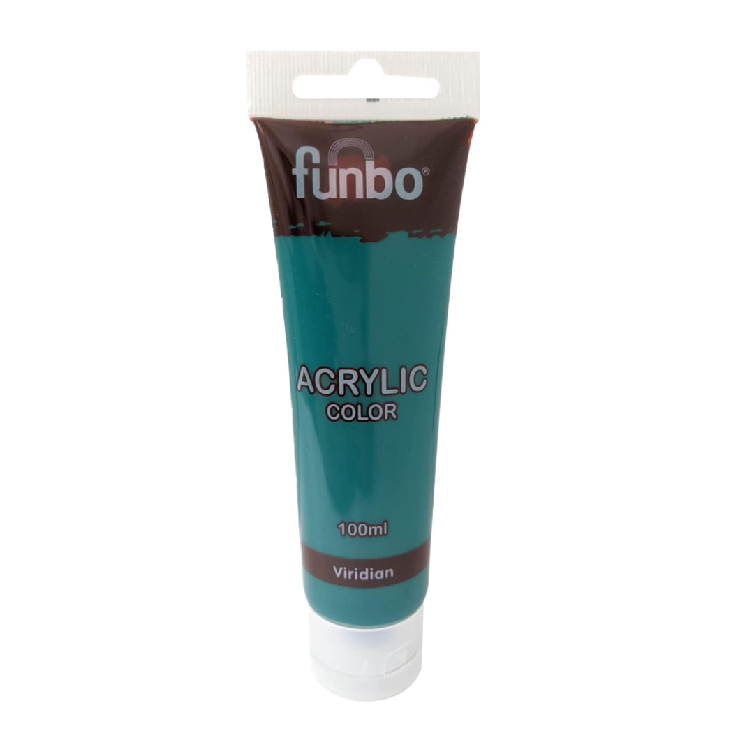 Funbo Acrylic TUBE 100ml 67 VIRIDIAN FO-AC-100-067